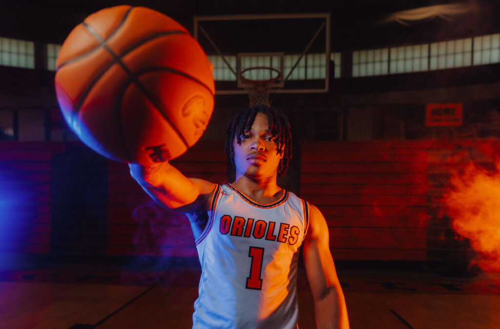 Charlotte Michigan Orioles basketball senior sports player